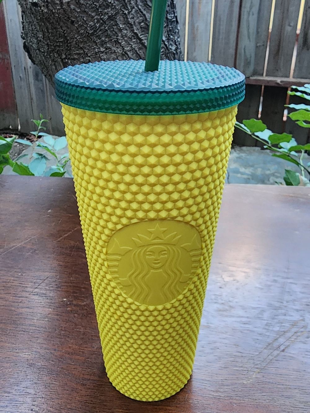 Starbucks Hawaii Exclusive Matte Studded Pineapple Tumbler 24oz Venti Cup